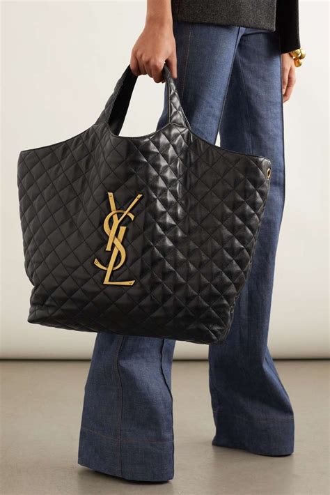 ysl red quilted bag|YSL large quilted bag.